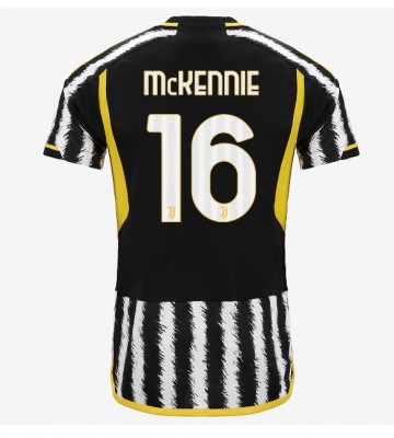 Juventus Weston McKennie #16 Kotipaita 2023-24 Lyhyet Hihat